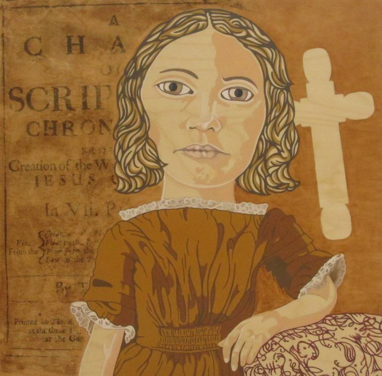 Original Conceptual Religion Painting by Kim Gulino