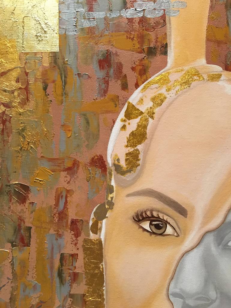 Original Fine Art Portrait Painting by Larisa Lavrova