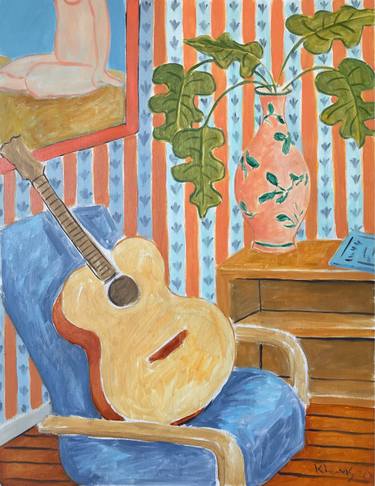 Original Expressionism Music Paintings by K Lewis
