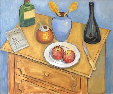 Print of Expressionism Still Life Paintings by K Lewis