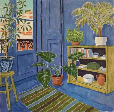 Print of Interiors Paintings by K Lewis