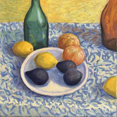 Original Still Life Paintings by K Lewis