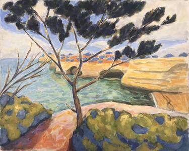 Original Expressionism Landscape Paintings by K Lewis