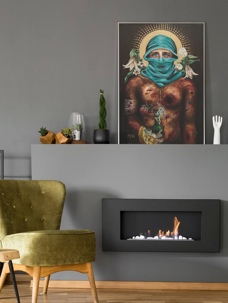 Original Contemporary Politics Painting by Franca Franchi