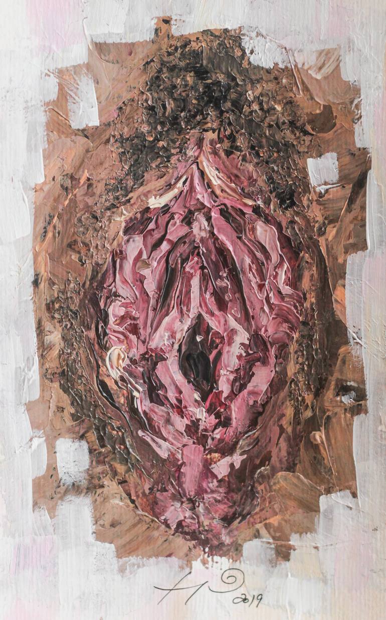 VULVA Painting by Franca Franchi | Saatchi Art