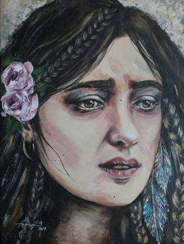 Print of Figurative Portrait Paintings by Franca Franchi