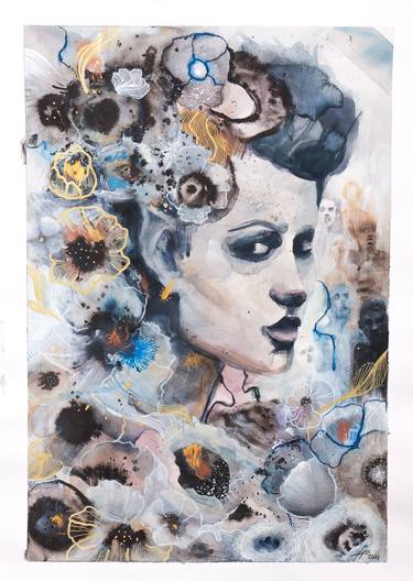 Print of Portrait Paintings by Franca Franchi