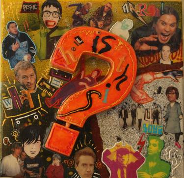 Print of Abstract People Collage by PATRICK GOMIS