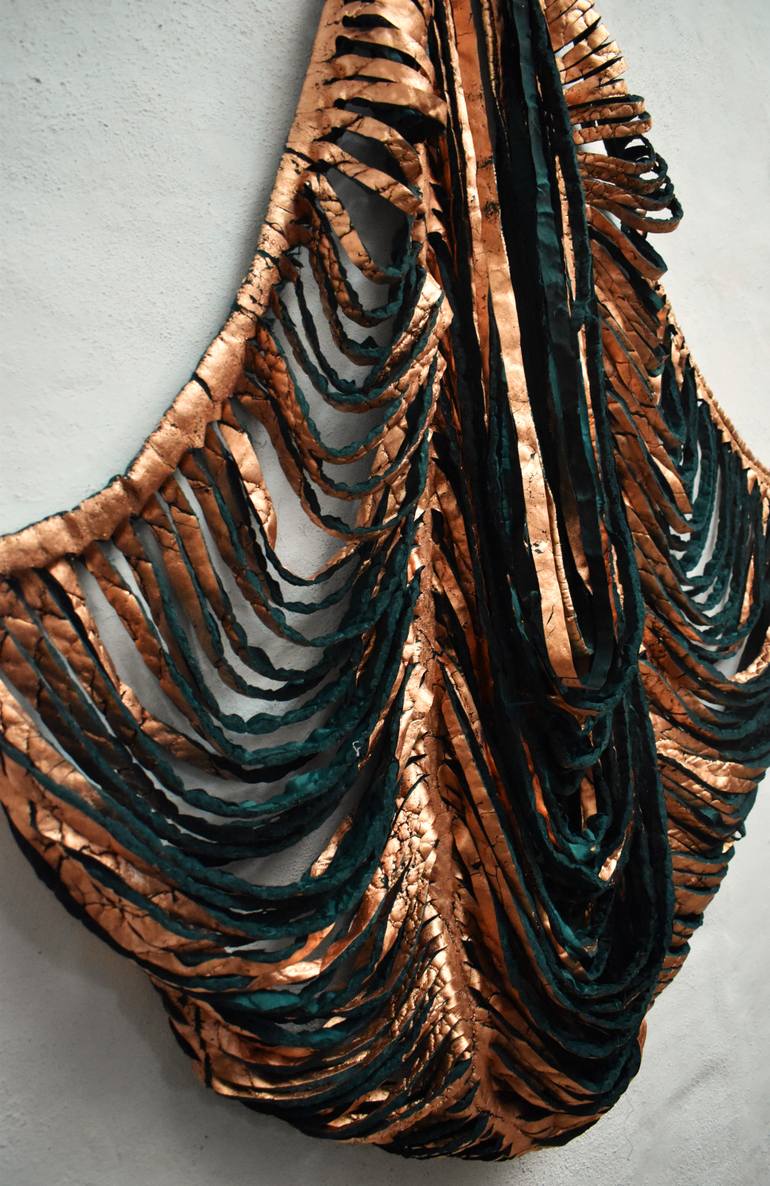 Original Art Deco Abstract Sculpture by Aby Mackie