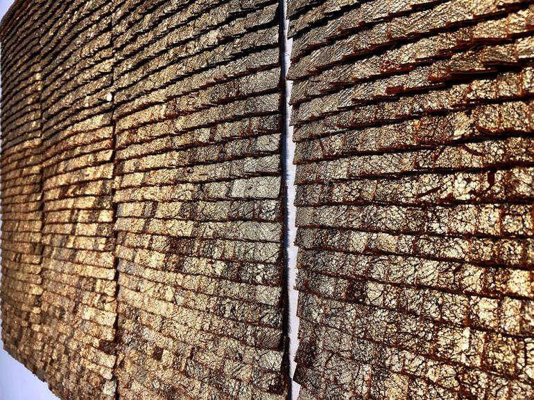 Original Minimalism Abstract Mixed Media by Aby Mackie