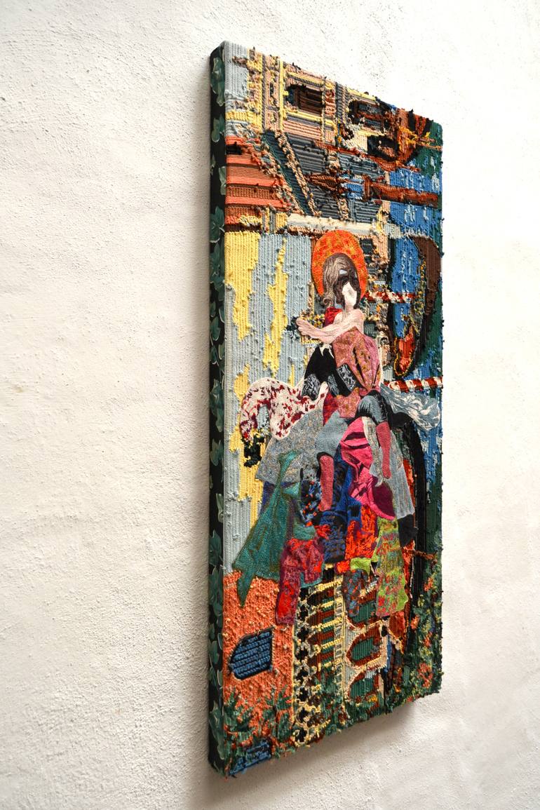 Original Figurative Women Collage by Aby Mackie