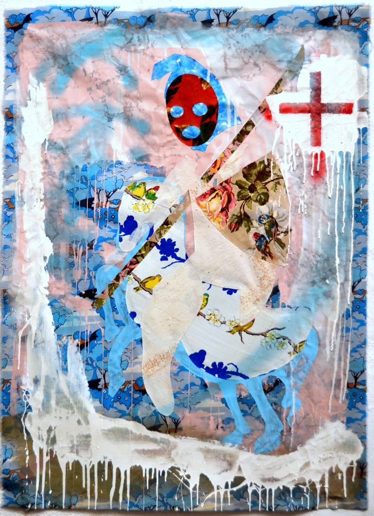 Print of Figurative Religious Paintings by Aby Mackie