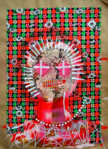 Print of Portrait Collage by Aby Mackie
