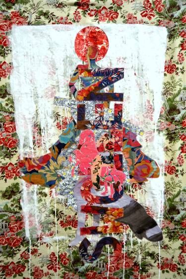 Original Abstract Collage by Aby Mackie