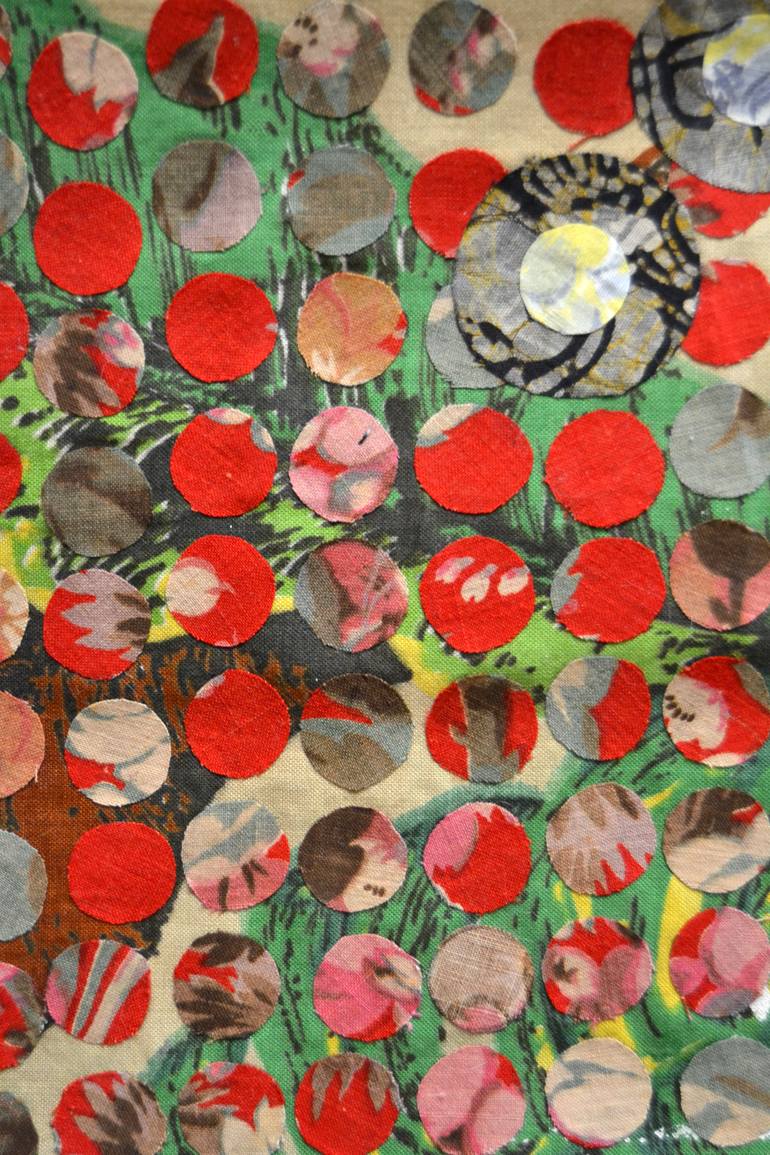 Original Abstract Expressionism People Collage by Aby Mackie