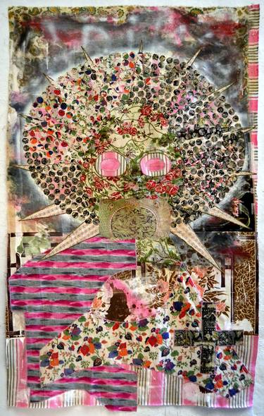 Original Abstract Collage by Aby Mackie