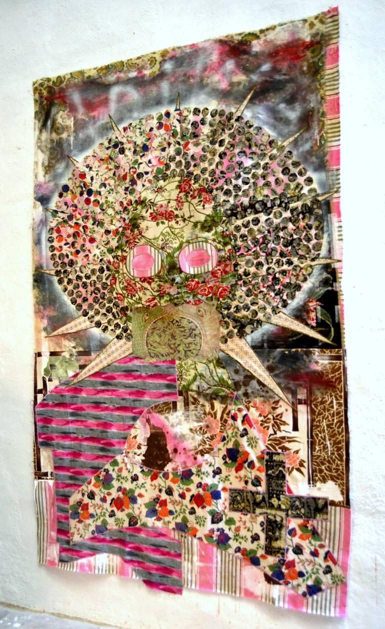 Original Abstract Collage by Aby Mackie