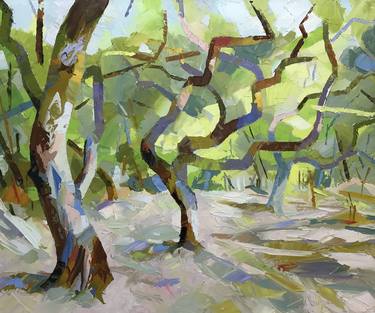 Original Tree Paintings by Alex Brown
