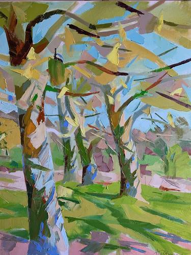 Print of Tree Paintings by Alex Brown