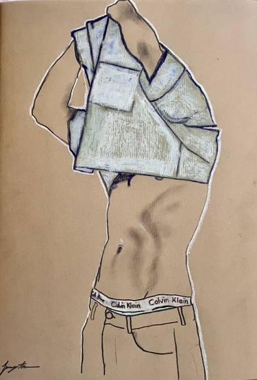 Print of Body Drawings by Jeremy Allan