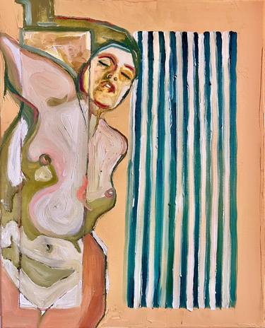 Original Expressionism Nude Paintings by Jeremy Allan