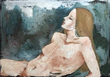 Original Portraiture Nude Paintings by Jeremy Allan