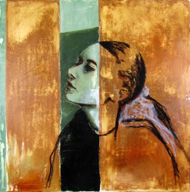 Original Abstract Expressionism Portrait Paintings by Jeremy Allan