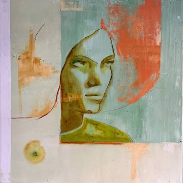 Original Abstract Expressionism Portrait Paintings by Jeremy Allan