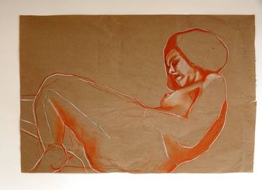 Print of Figurative Nude Drawings by Jeremy Allan