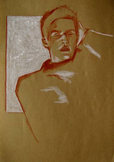 Print of Expressionism Portrait Drawings by Jeremy Allan