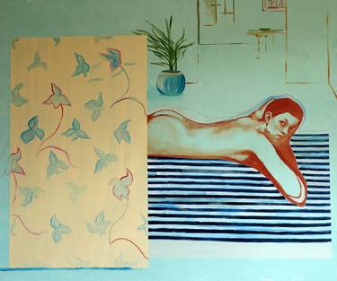 Original Expressionism Nude Paintings by Jeremy Allan