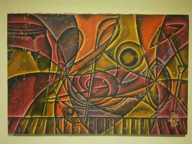 Print of Abstract Paintings by Francis Santos