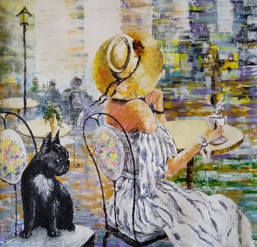 Print of Modern Women Paintings by Elena Berezina