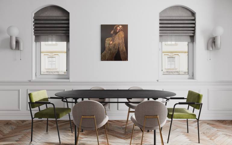 Original Art Deco People Painting by Wencke Uhl