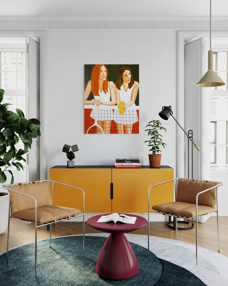 Original Contemporary Sports Painting by Wencke Uhl