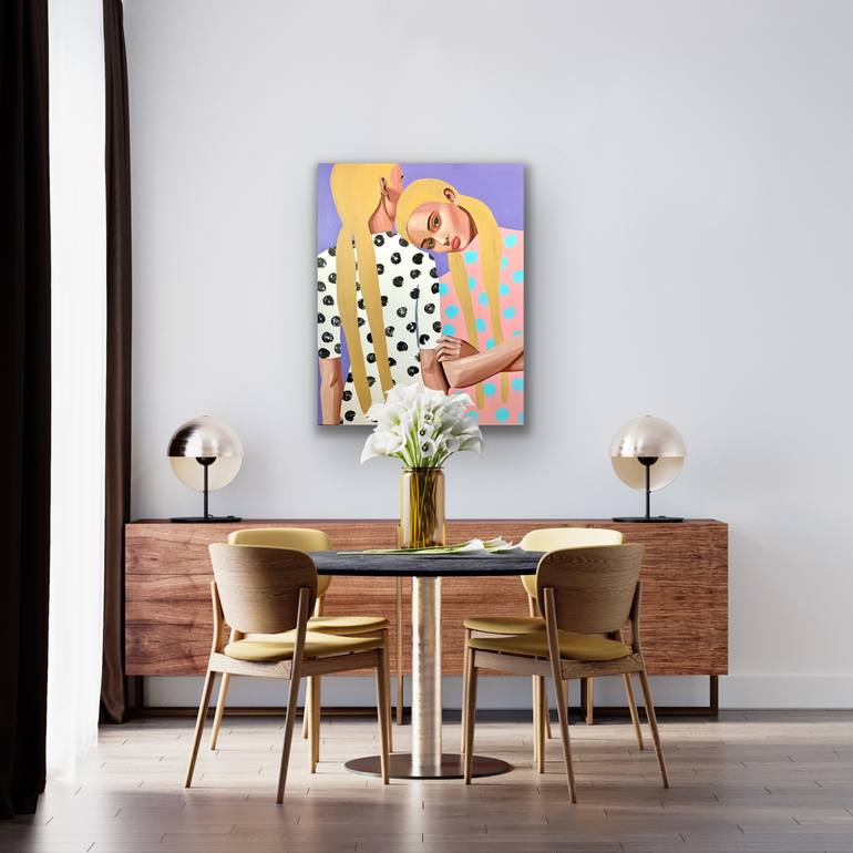 Original Contemporary People Painting by Wencke Uhl