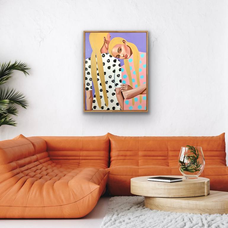 Original Contemporary People Painting by Wencke Uhl