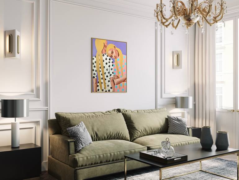 Original Contemporary People Painting by Wencke Uhl
