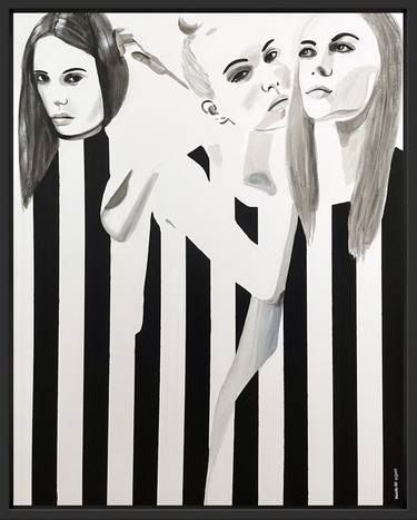 Original Fashion Paintings by Wencke Uhl