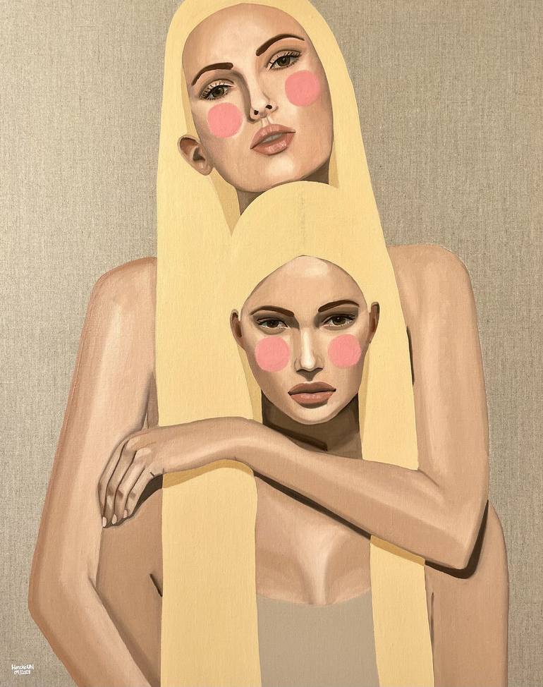 Original Contemporary People Paintings by Wencke Uhl