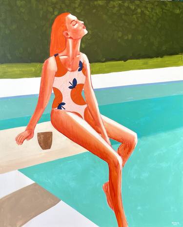 Original Figurative People Paintings by Wencke Uhl