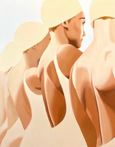 Original Figurative People Painting by Wencke Uhl
