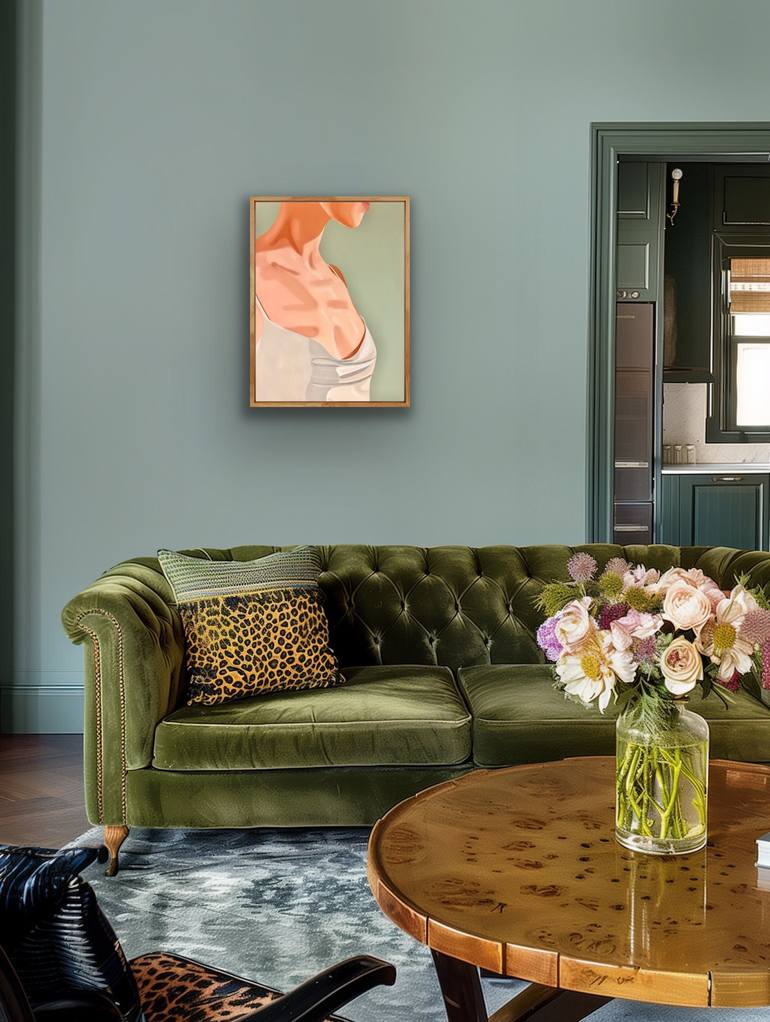 Original Contemporary People Painting by Wencke Uhl