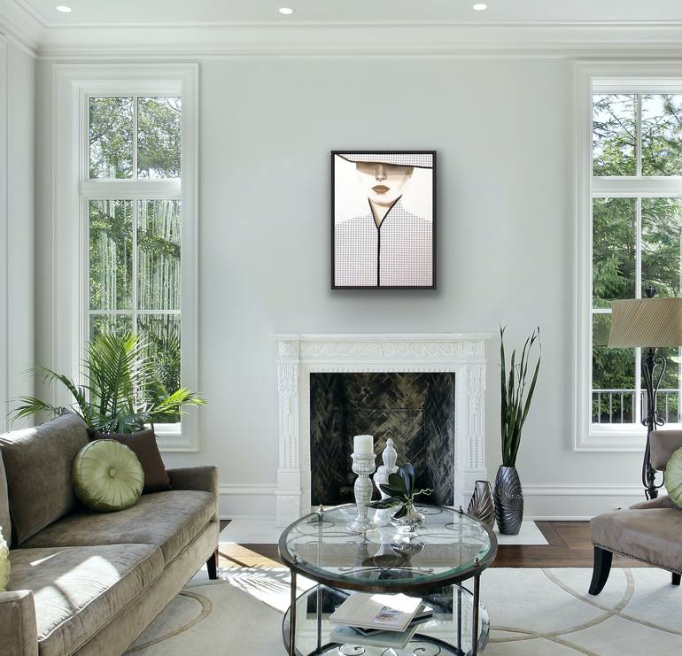 Original Art Deco Patterns Painting by Wencke Uhl