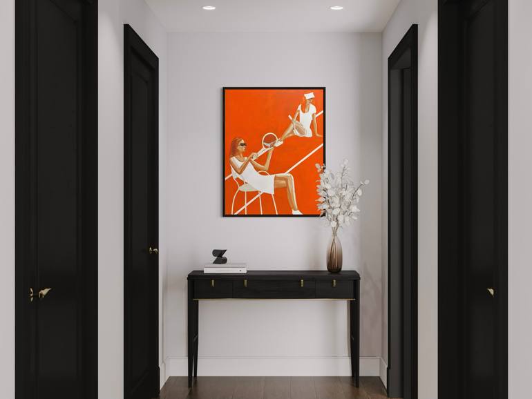Original Contemporary Sports Painting by Wencke Uhl
