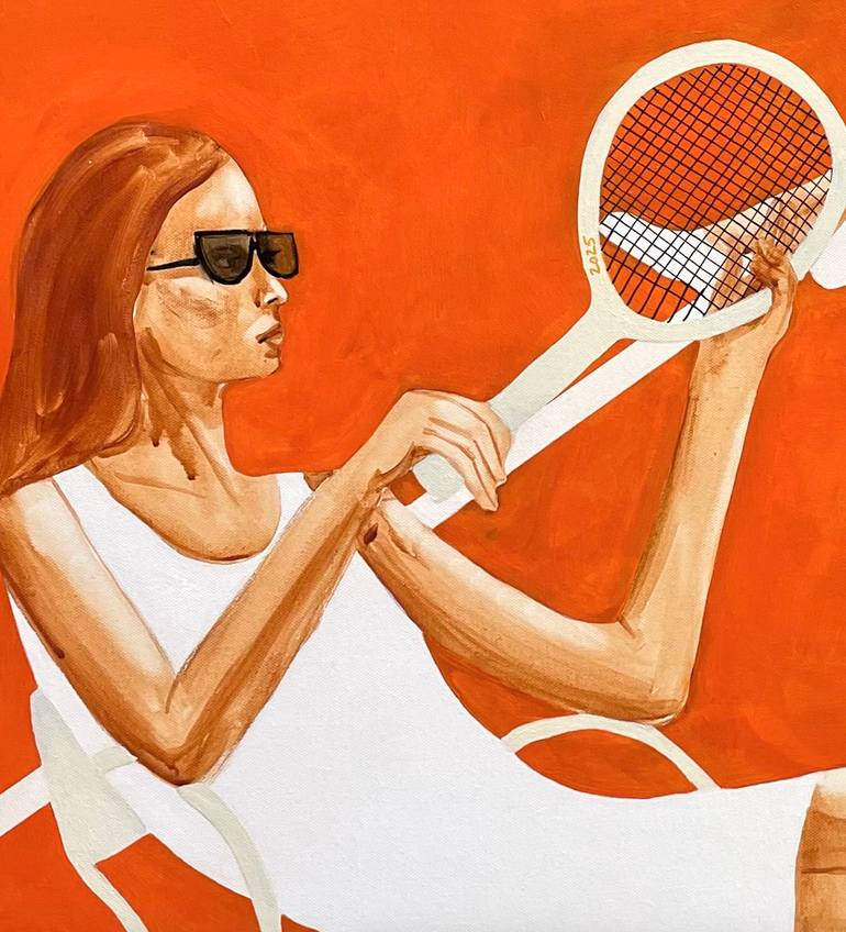 Original Contemporary Sports Painting by Wencke Uhl