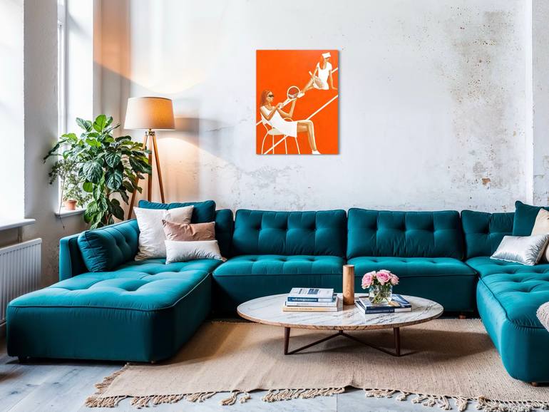 Original Contemporary Sports Painting by Wencke Uhl