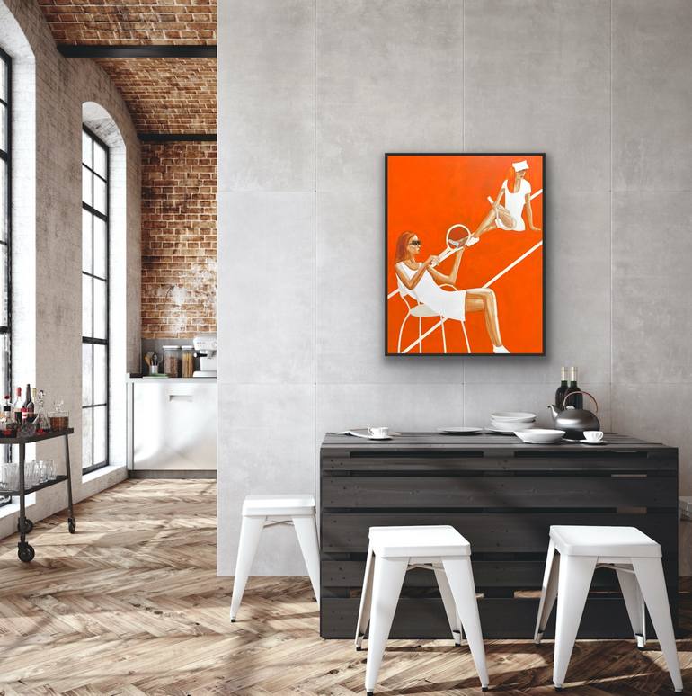 Original Contemporary Sports Painting by Wencke Uhl