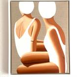 At the Beach [framed] by Wencke Uhl