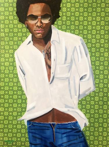 Original Pop Culture/Celebrity Paintings by Wencke Uhl